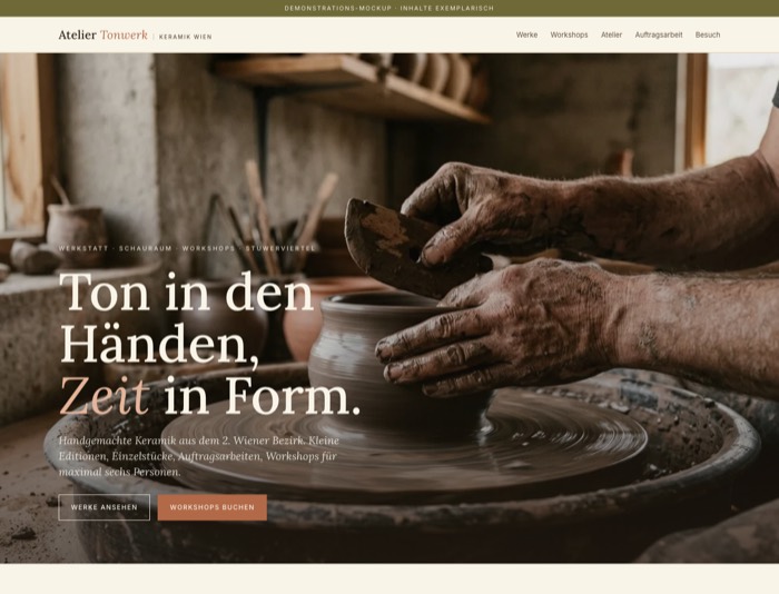 Atelier Tonwerk - Keramik Wien